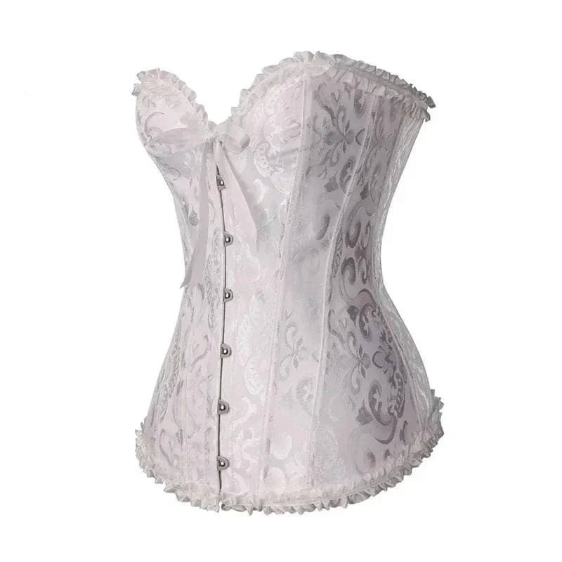 Korset Dames | Brokaatlook | Haken Sluiting | 7 Kleuren