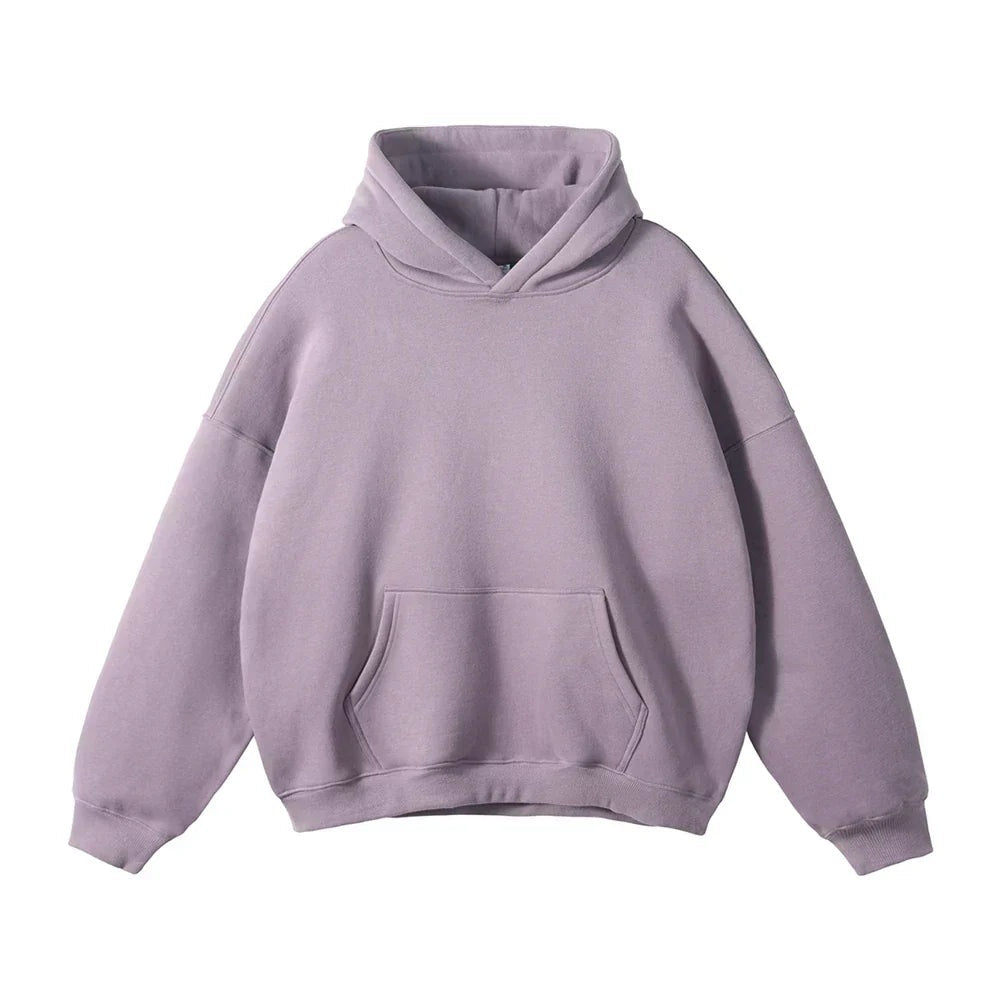 Basic Hoodie Heren | Kangoeroezak | 20 Kleuren