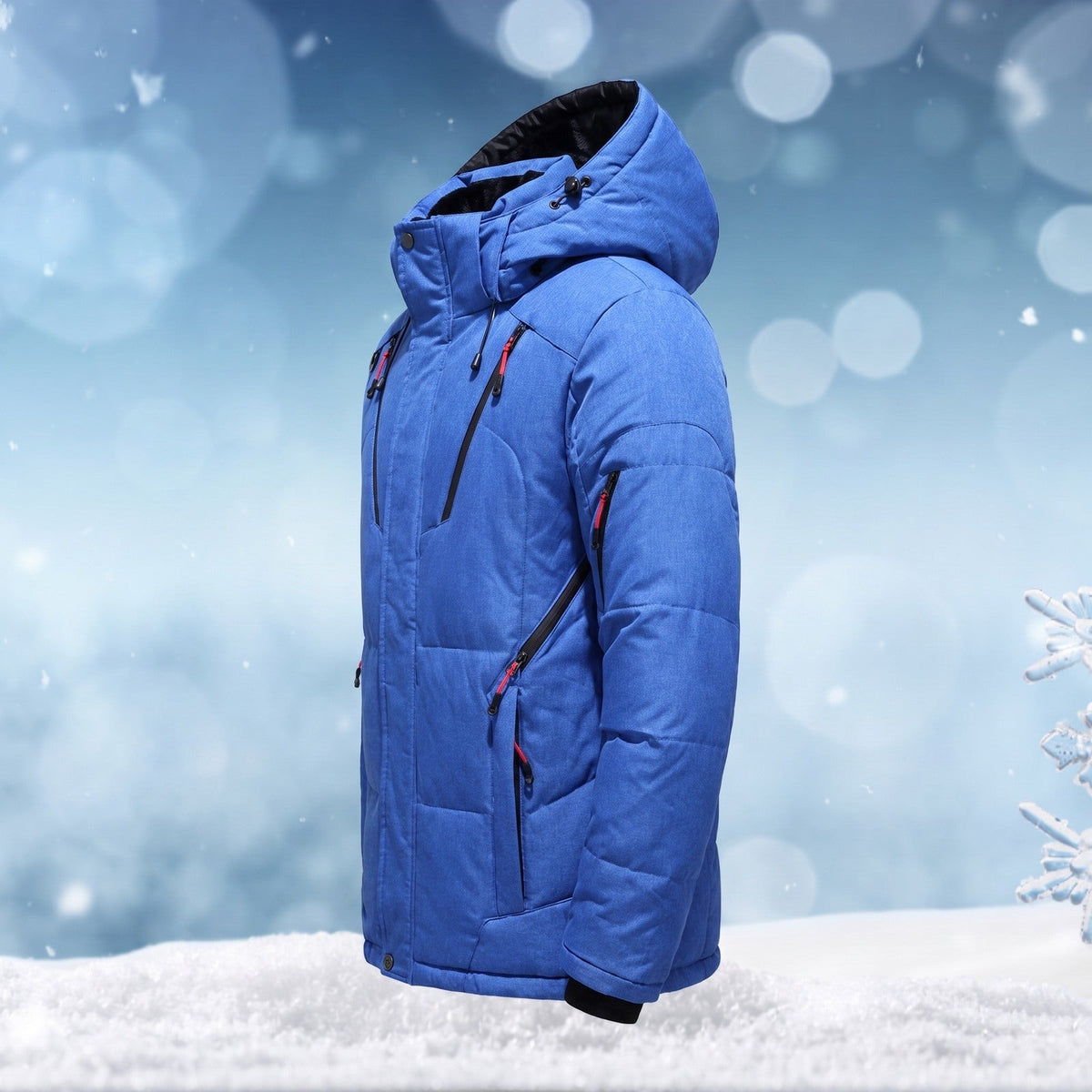 Pufferjas Heren | Afneembare Capuchon | Regenbestendig | 5 Kleuren