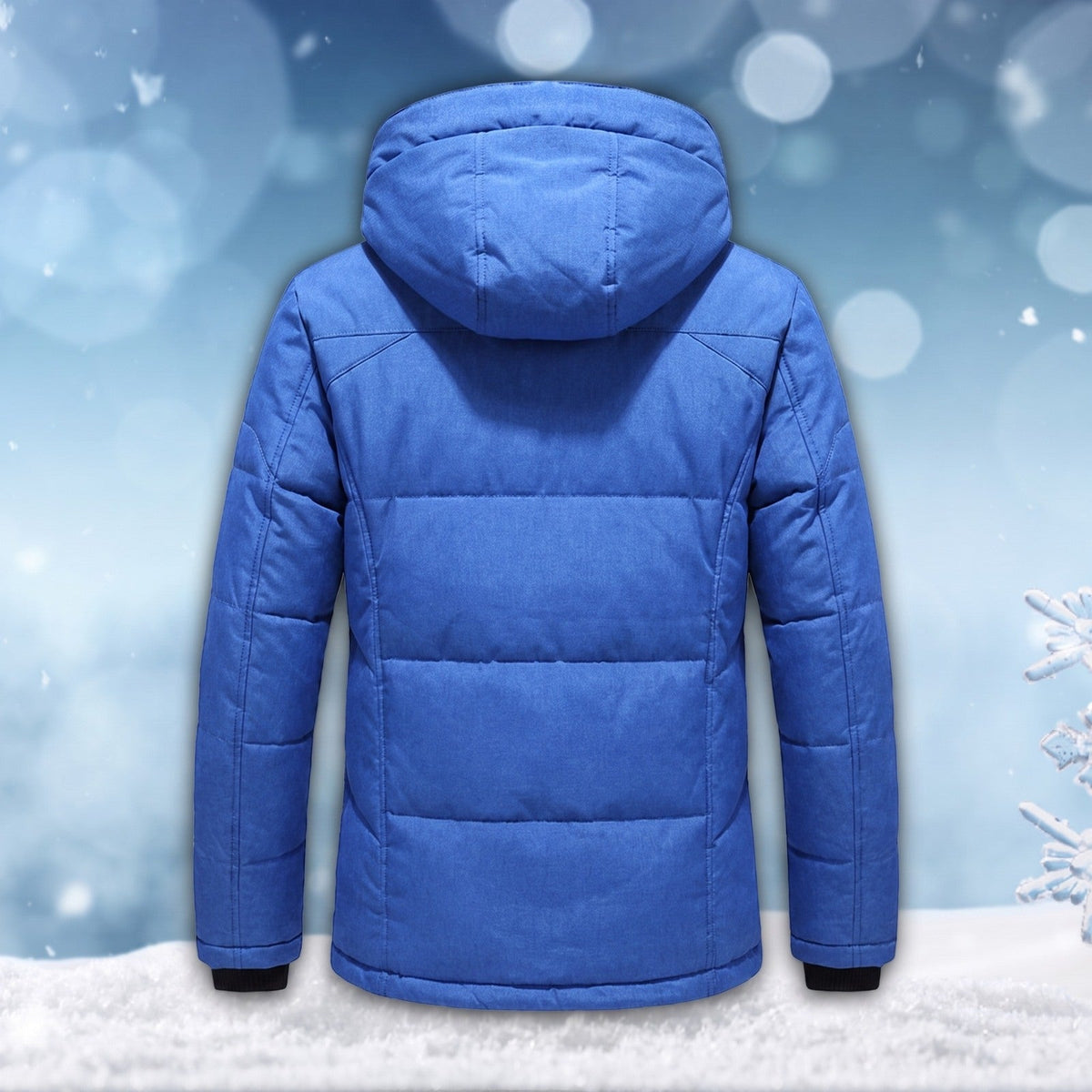 Pufferjas Heren | Afneembare Capuchon | Regenbestendig | 5 Kleuren