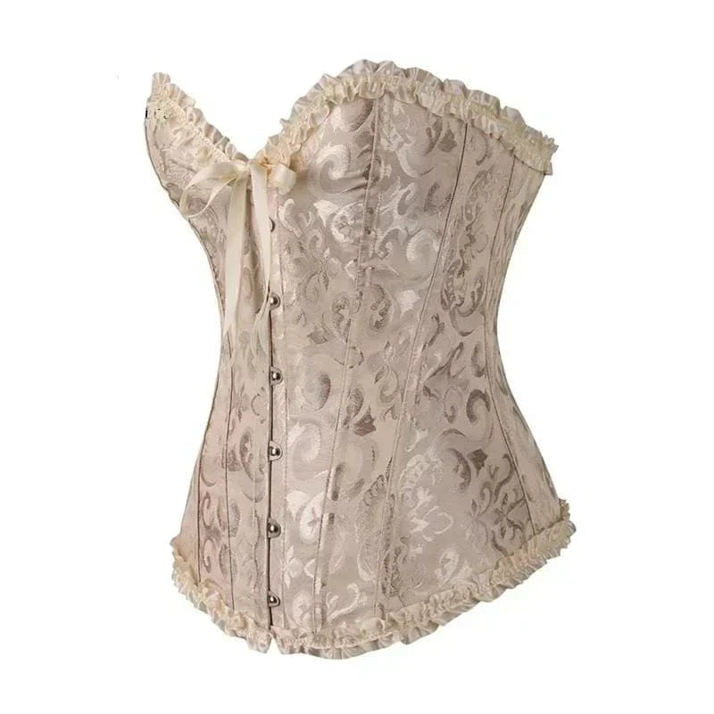 Korset Dames | Brokaatlook | Haken Sluiting | 7 Kleuren