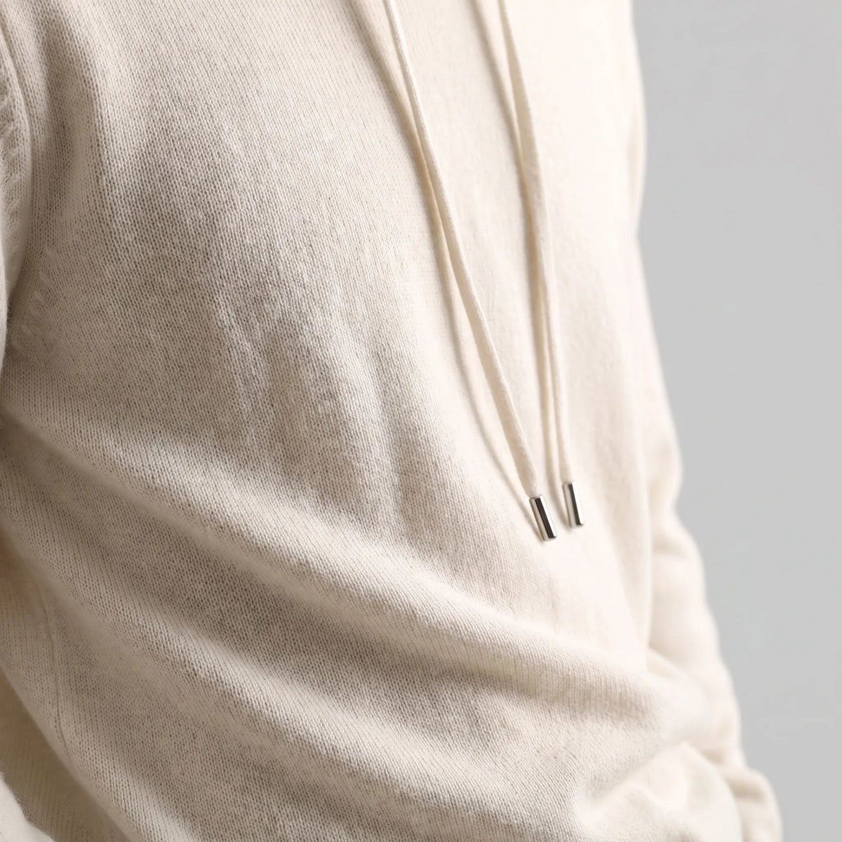 Gebreide Hoodie Heren | Fijngebreid | Trekkoord | Regular Fit