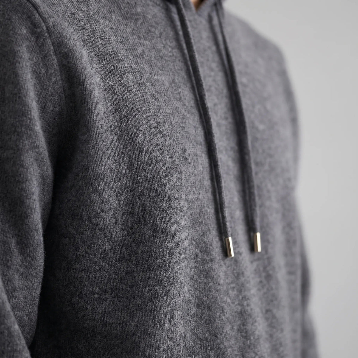 Gebreide Hoodie Heren | Fijngebreid | Trekkoord | Regular Fit