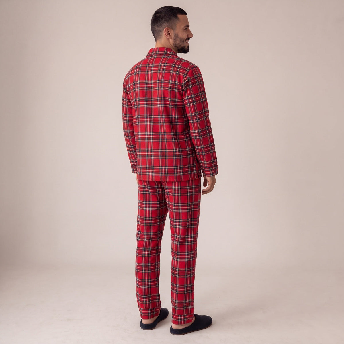 Flanellen Pyjama Heren | Ruit | 3 Kleuren