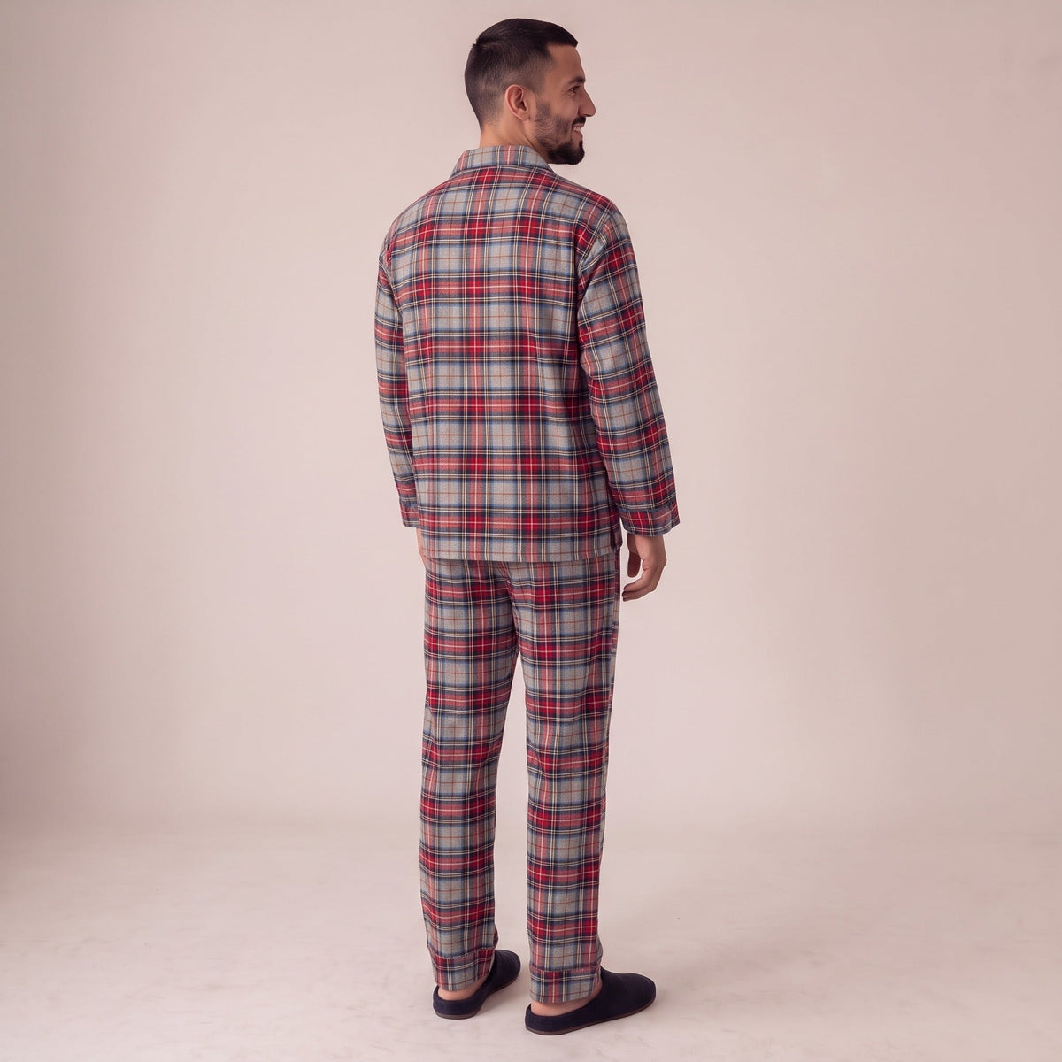 Flanellen Pyjama Heren | Ruit | 3 Kleuren