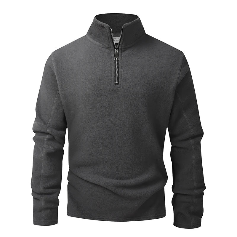 Fleece Pullover Heren | Halve Rits | Opstaande Kraag