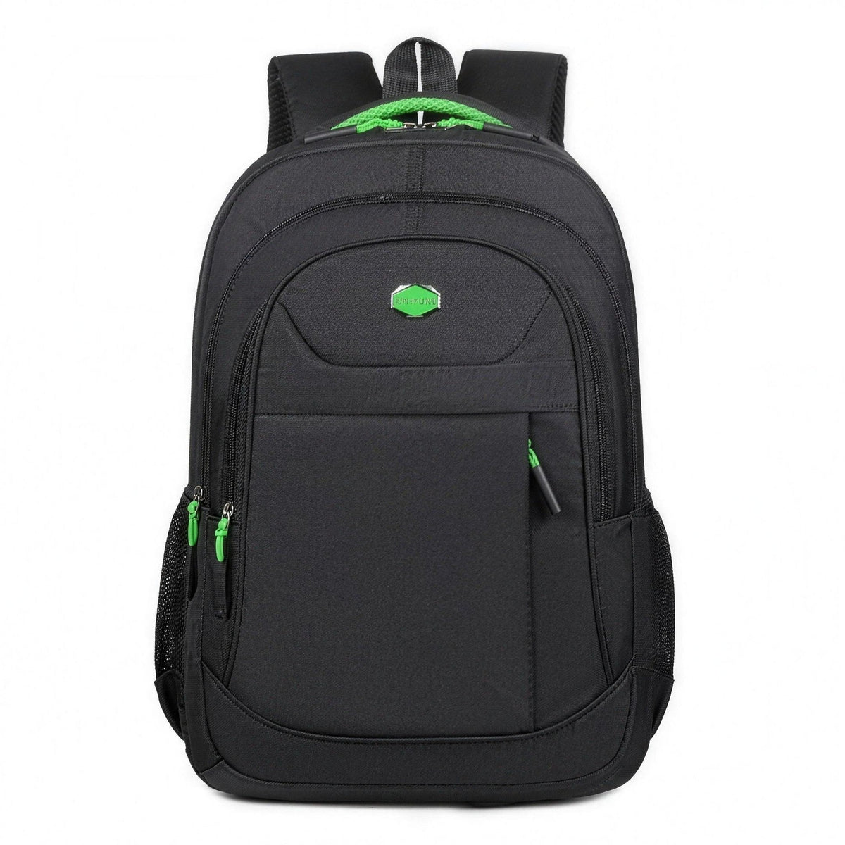 Rugzak met Laptopvak | Oxford Stof | Gevoerde Rug | Flesvakken