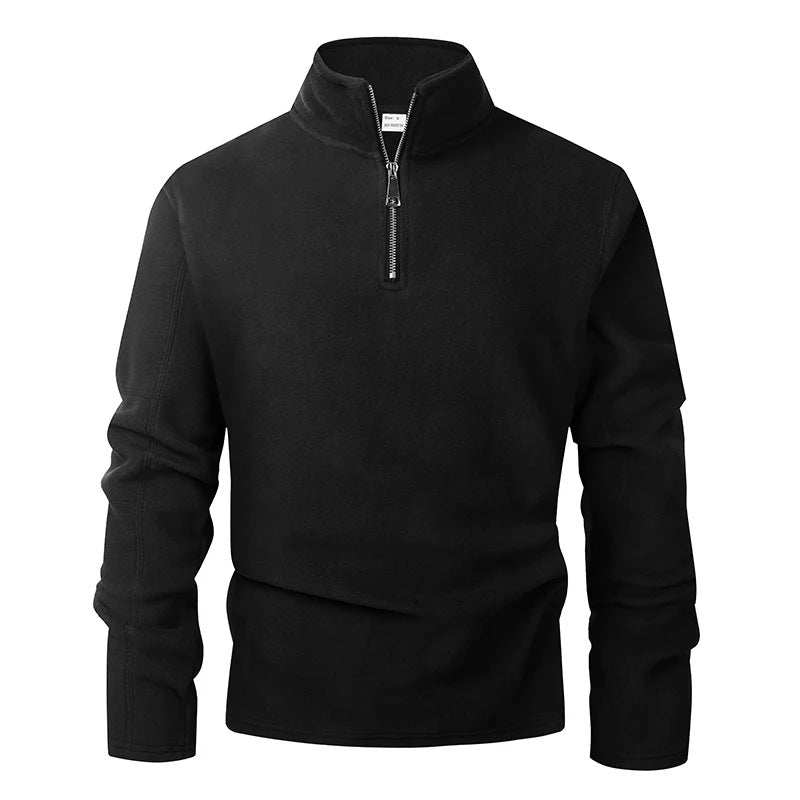 Fleece Pullover Heren | Halve Rits | Opstaande Kraag
