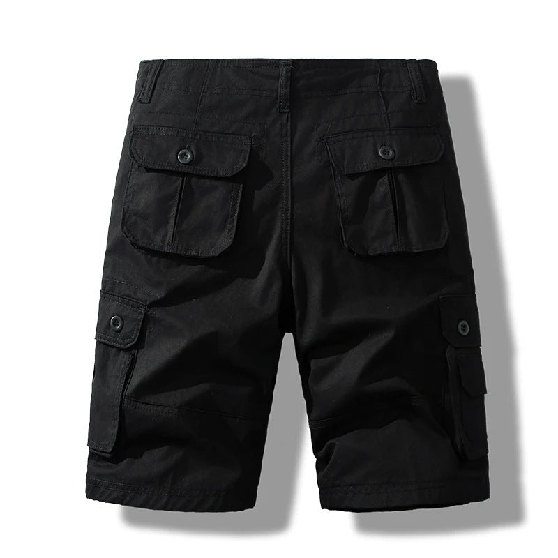 Cargoshort Heren | Katoen | Knielengte | Veel Zakken