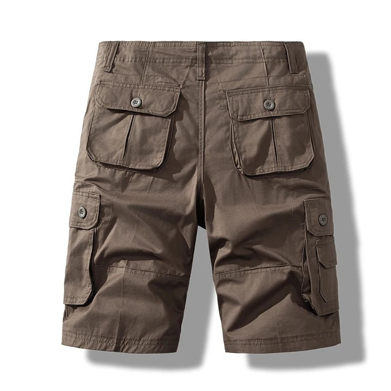 Cargoshort Heren | Katoen | Knielengte | Veel Zakken