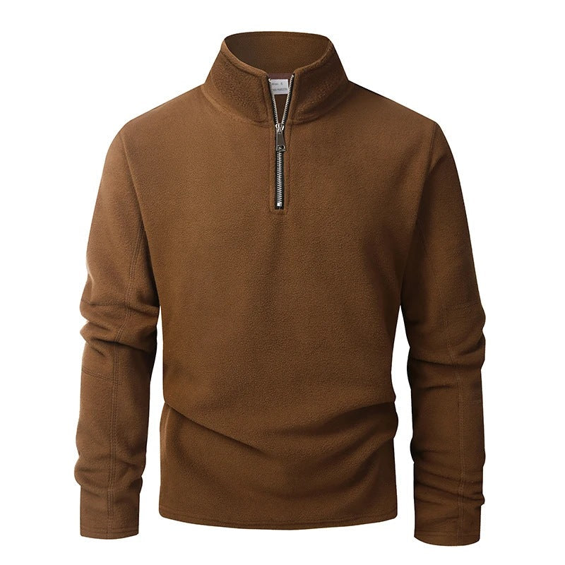 Fleece Pullover Heren | Halve Rits | Opstaande Kraag