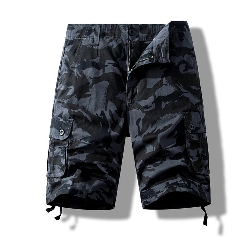 Cargoshort Heren | Katoen | Knielengte | Veel Zakken