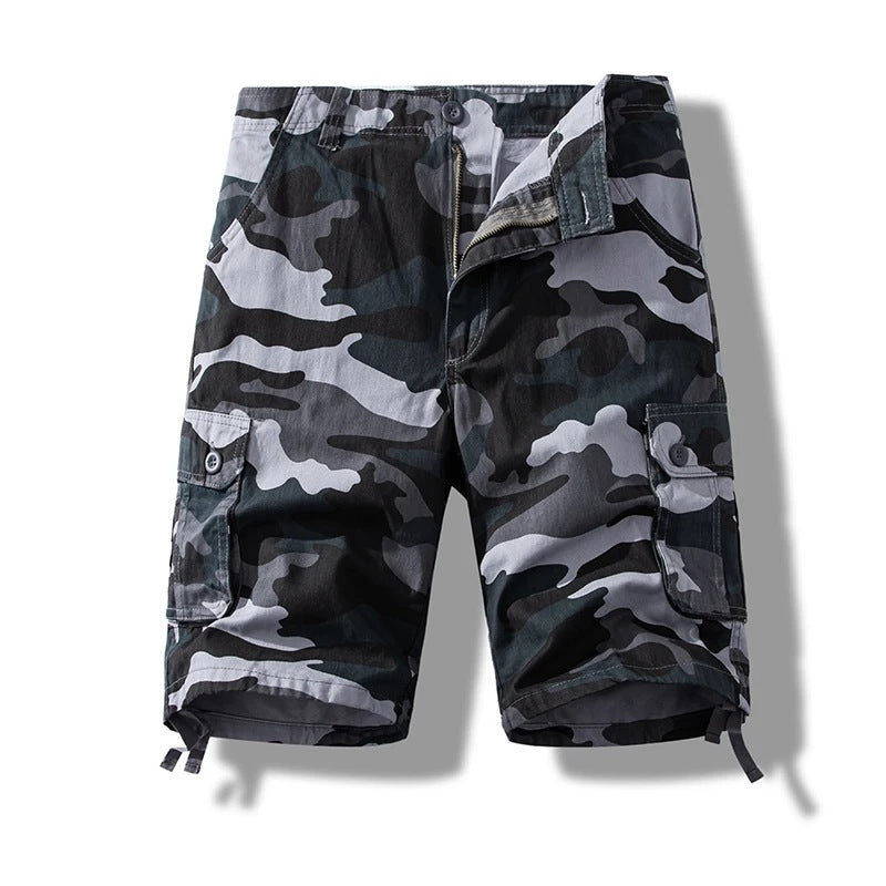 Cargoshort Heren | Katoen | Knielengte | Veel Zakken