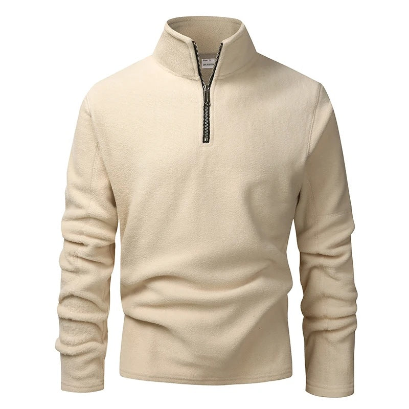 Fleece Pullover Heren | Halve Rits | Opstaande Kraag