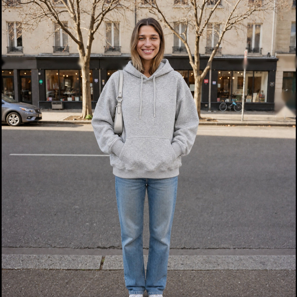 Hoodie Dames met Luipaard Ster Print | Rug | 2 Kleuren