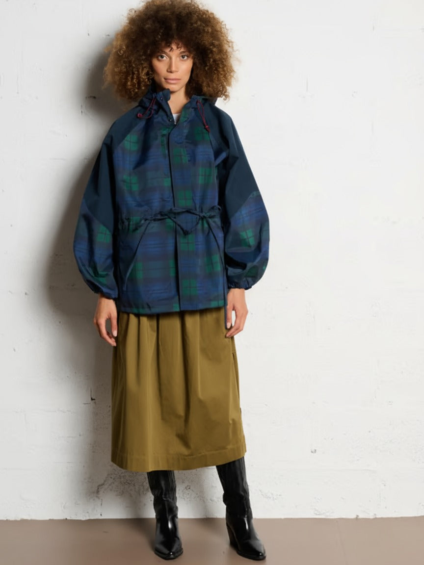 Geruite regenjas van top tot teen | Boutique Moda
