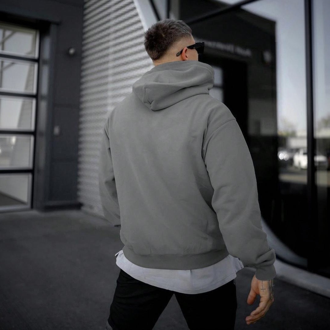 Effen Hoodie Heren tot 5XL | Kangoeroezak | 6 Kleuren