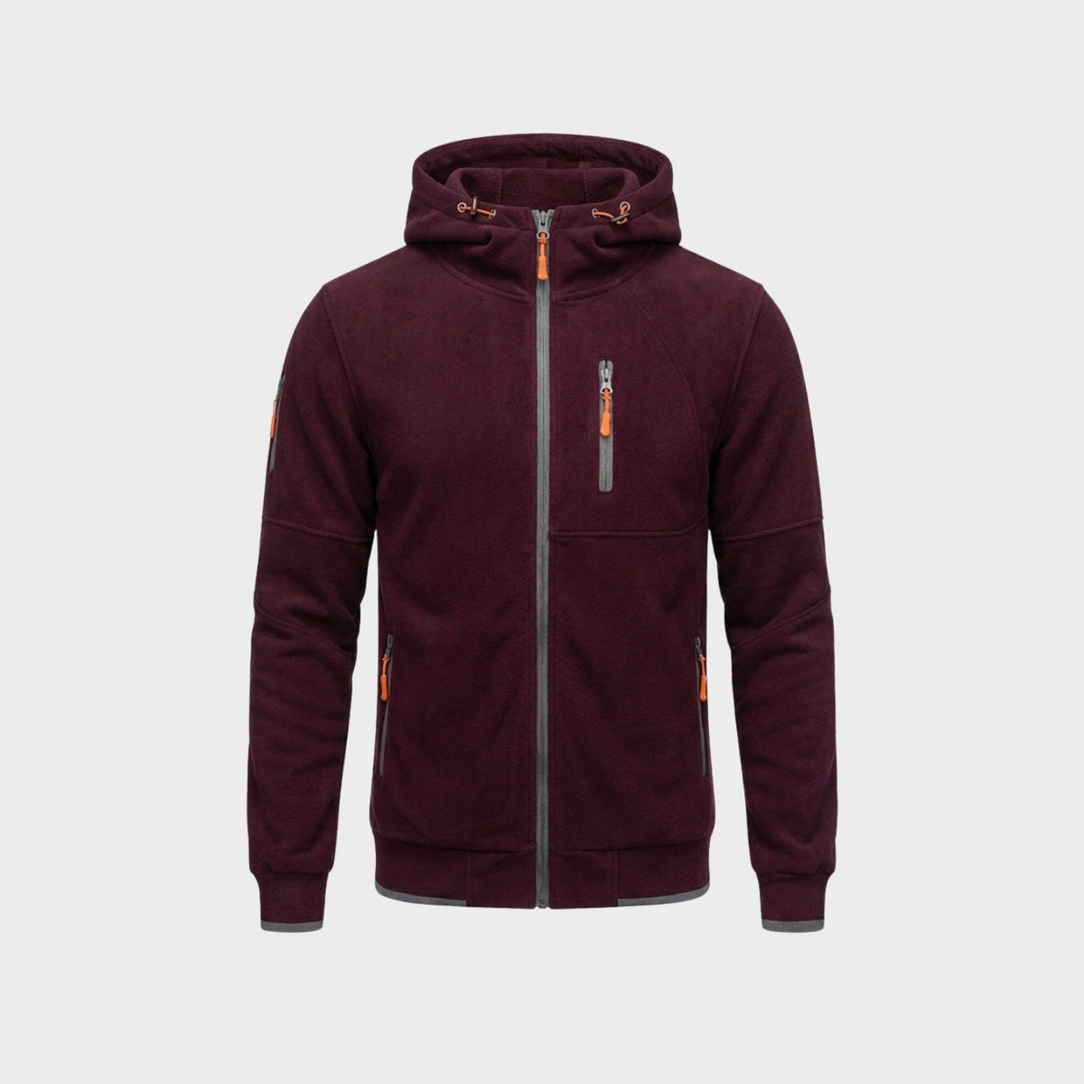Vest met Capuchon Heren met Borstzak | 6 Kleuren