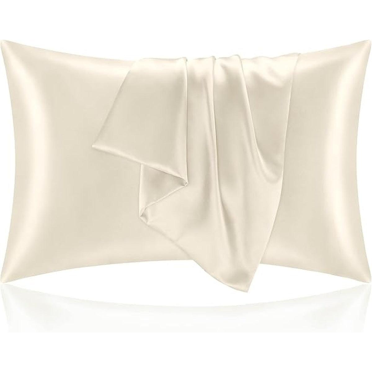 Kussensloop in Satijnlook | Envelopsluiting | 40 x 80 cm | 5 Kleuren