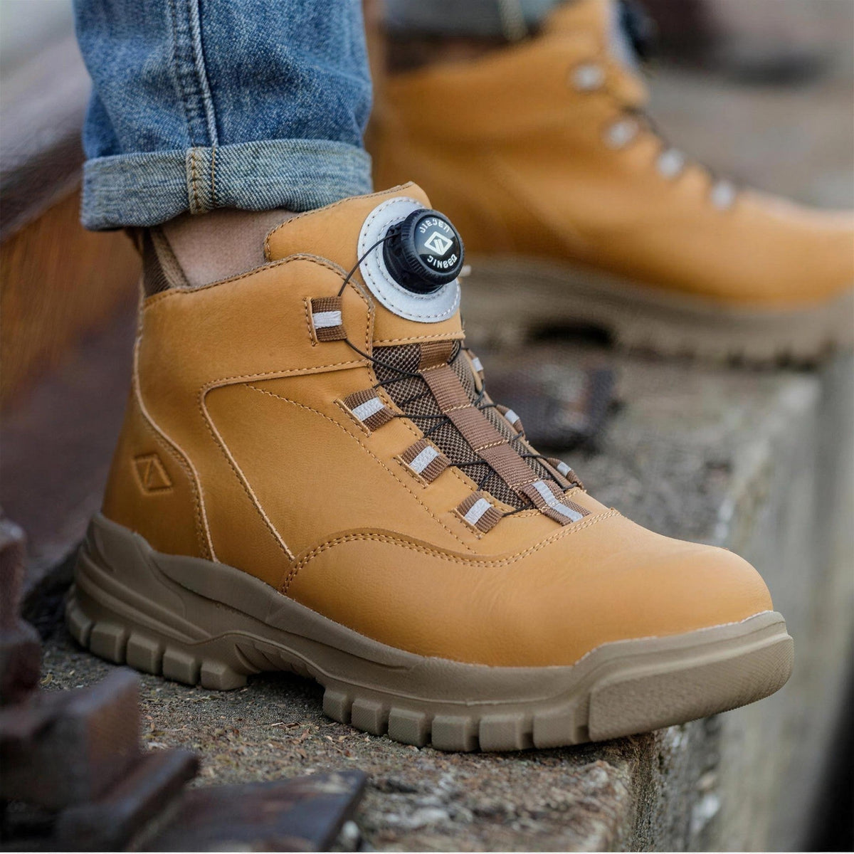 Werkboots Heren | Stalen Neus | Draaisluiting | Gevoerd of Ongevoerd