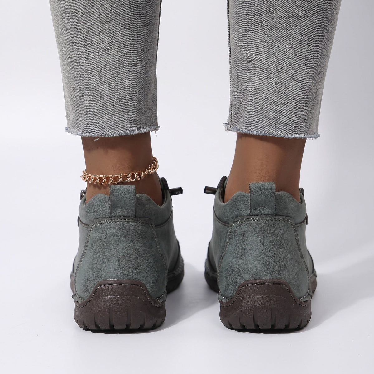 Sneakers Dames met Rits | Handgestikt | 12 Kleuren