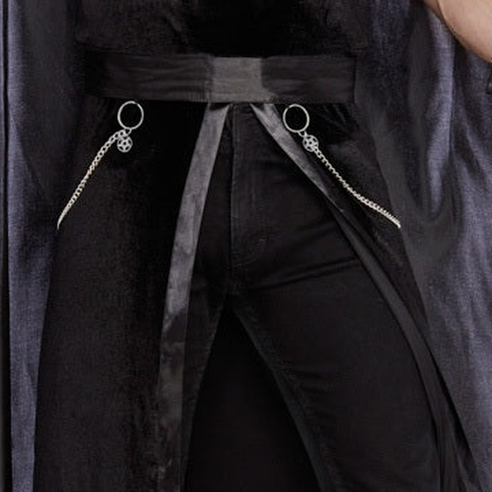 Gothic Kostuum Heren | Pentagram Tuniek | Cape | Riem