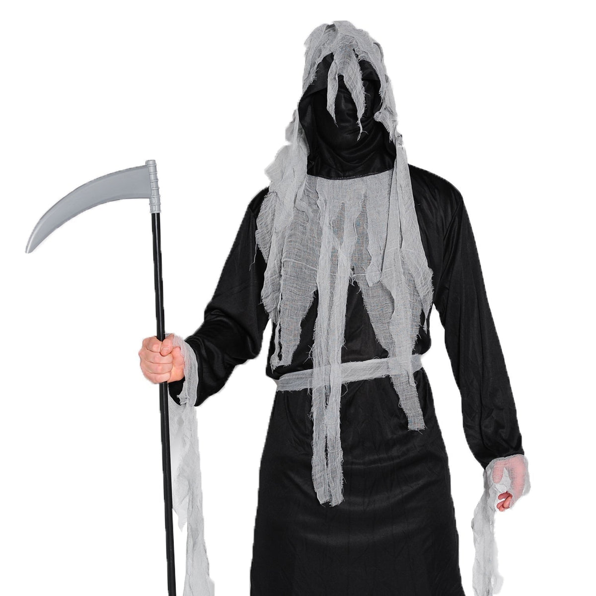 Zombie Geest Kostuum | Gewaad | Capuchonmasker | Sjerp