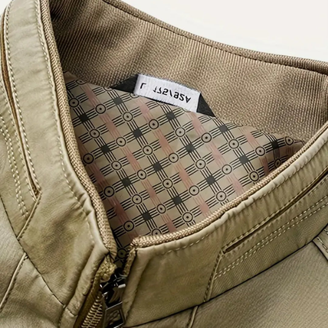 Fieldjacket Heren | Katoen | Opstaande Kraag | Waterafstotend