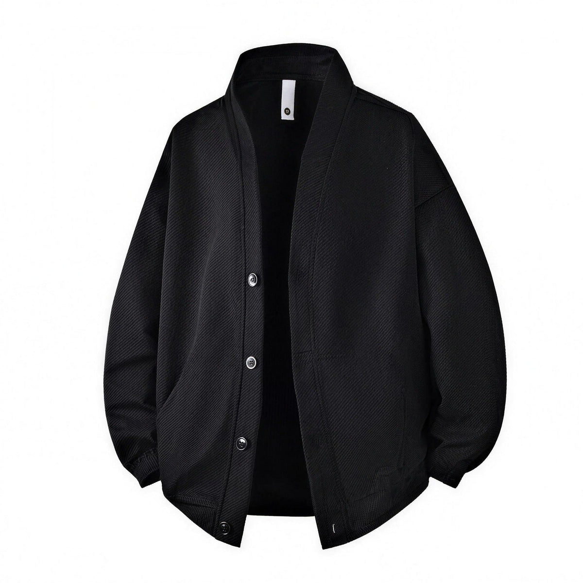 Cardigan Heren | Oversized | Knoopsluiting | Zakken