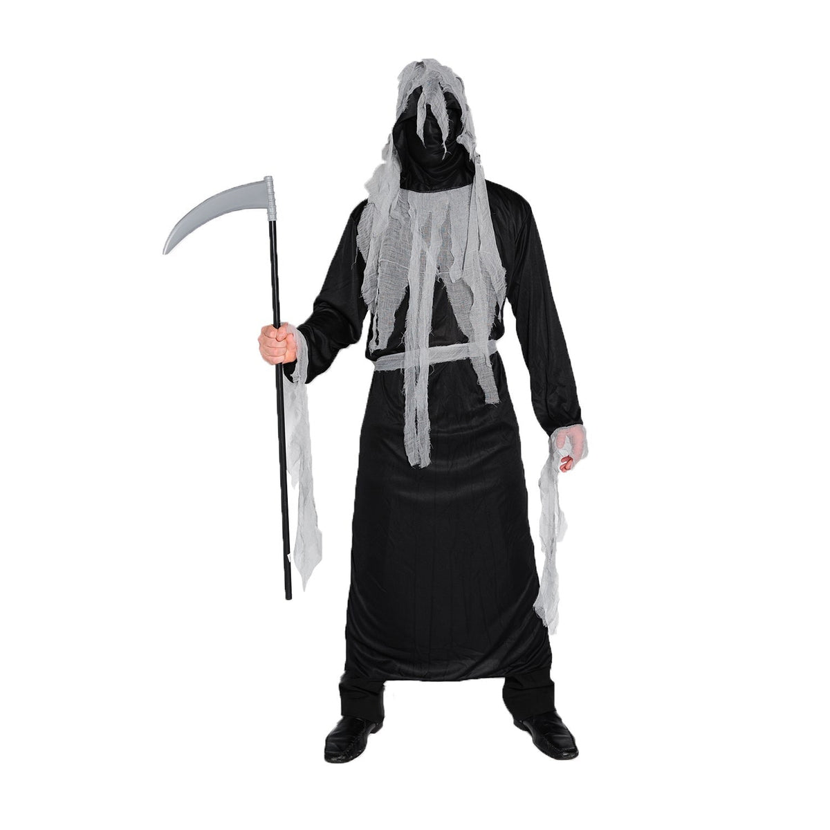 Zombie Geest Kostuum | Gewaad | Capuchonmasker | Sjerp