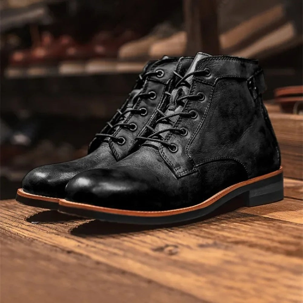 Veterboots Heren | Gewatteerde Kraag | Robuuste Zool