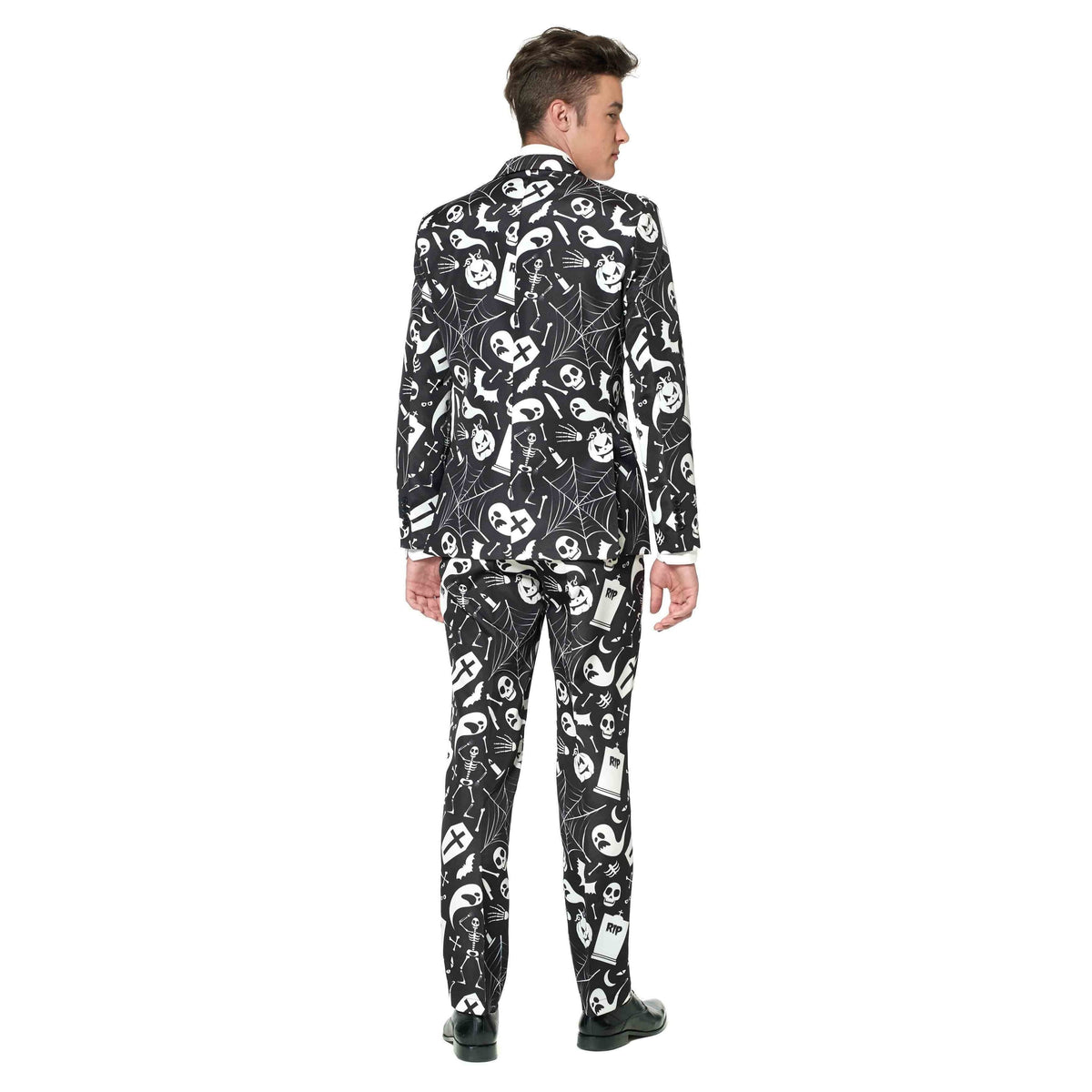 Halloween Pak Heren | Spoken, Doodskisten, Skeletten | Met Stropdas