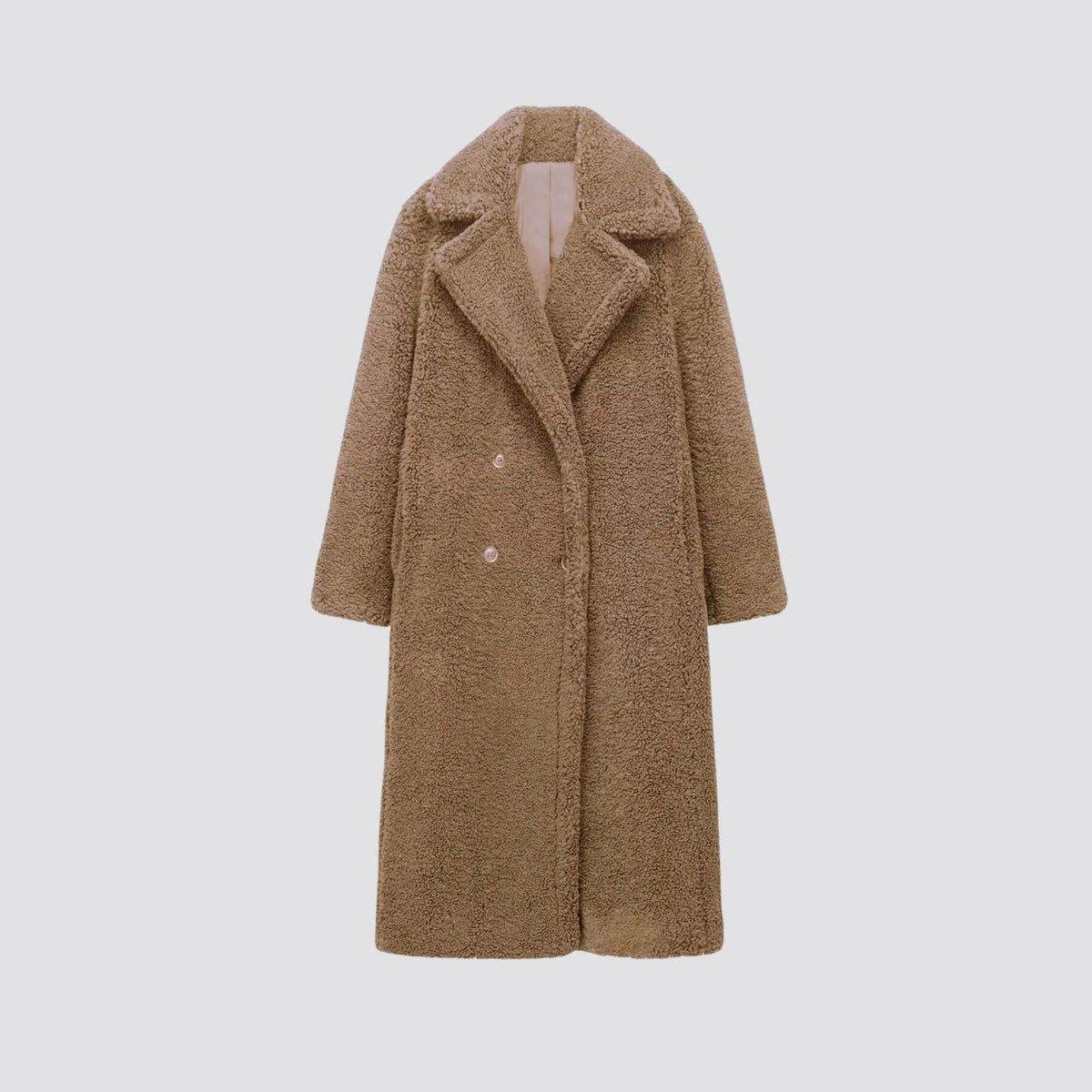 Lange Teddyjas Dames | Imitatiebont | 3 Kleuren