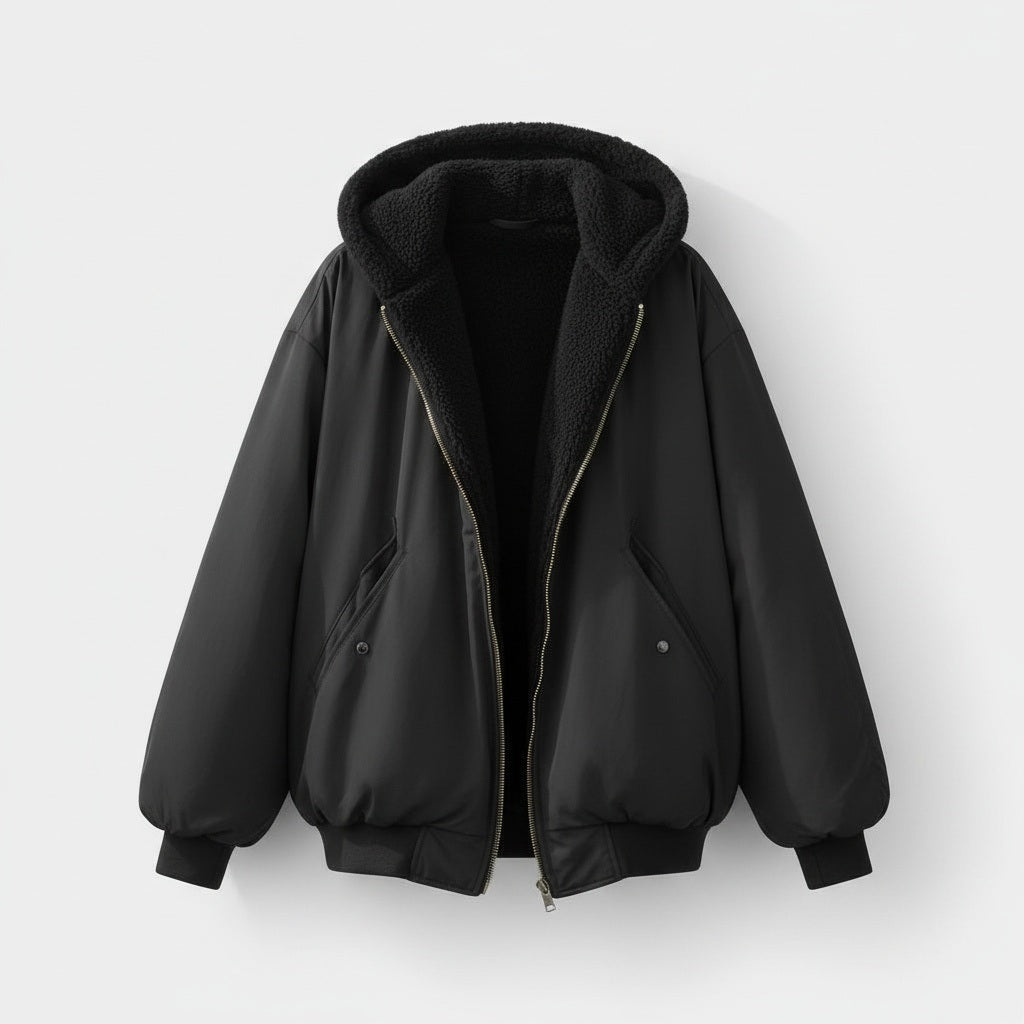 Oversized Winterjas Dames | Teddyvoering | Capuchon | 3 Kleuren