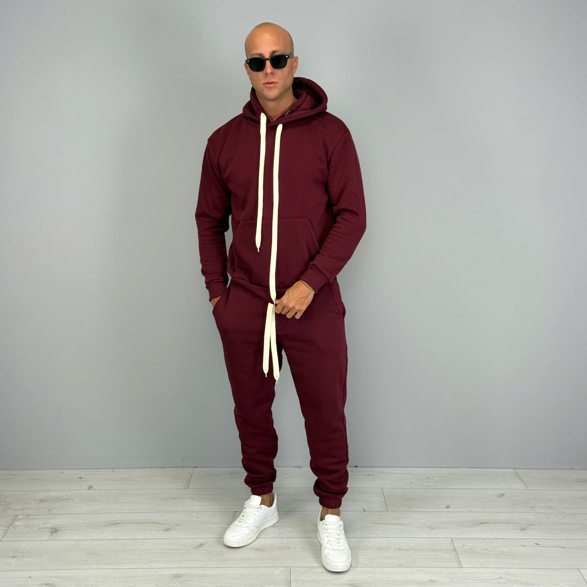 Joggingpak Heren met Hoodie | Joggingbroek met Boord | 14 Kleuren