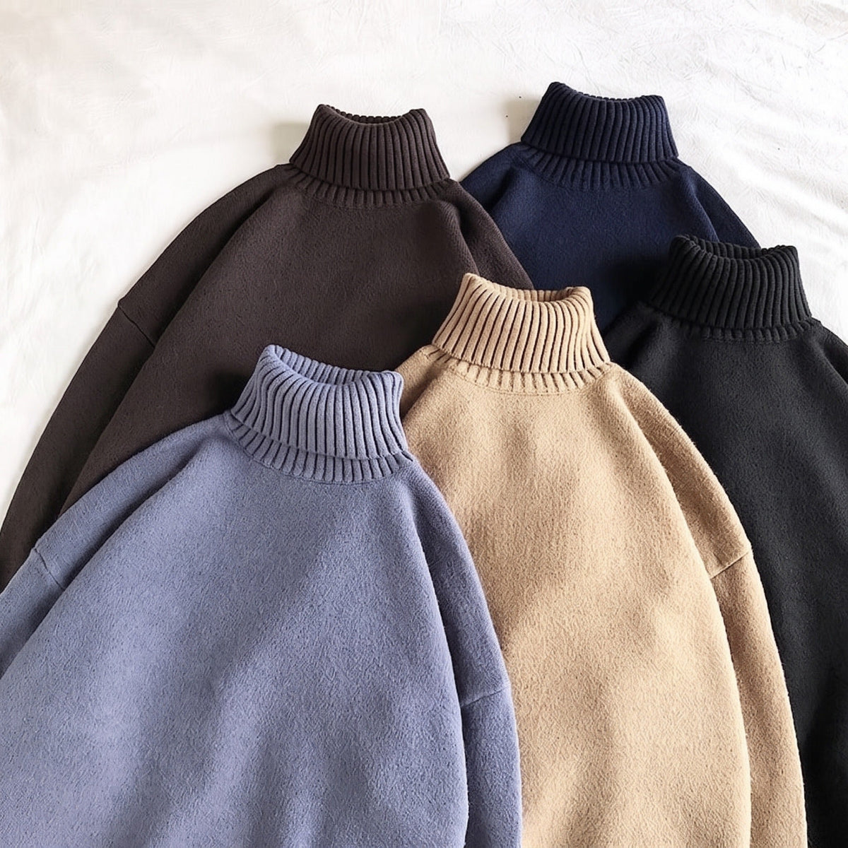 Oversized Coltrui Heren | Gebreid | Verlaagde Schouders