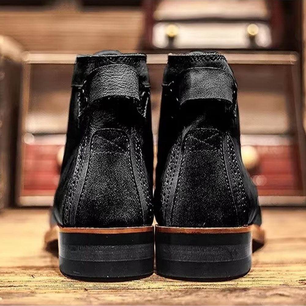 Veterboots Heren | Gewatteerde Kraag | Robuuste Zool