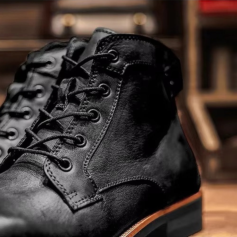 Veterboots Heren | Gewatteerde Kraag | Robuuste Zool