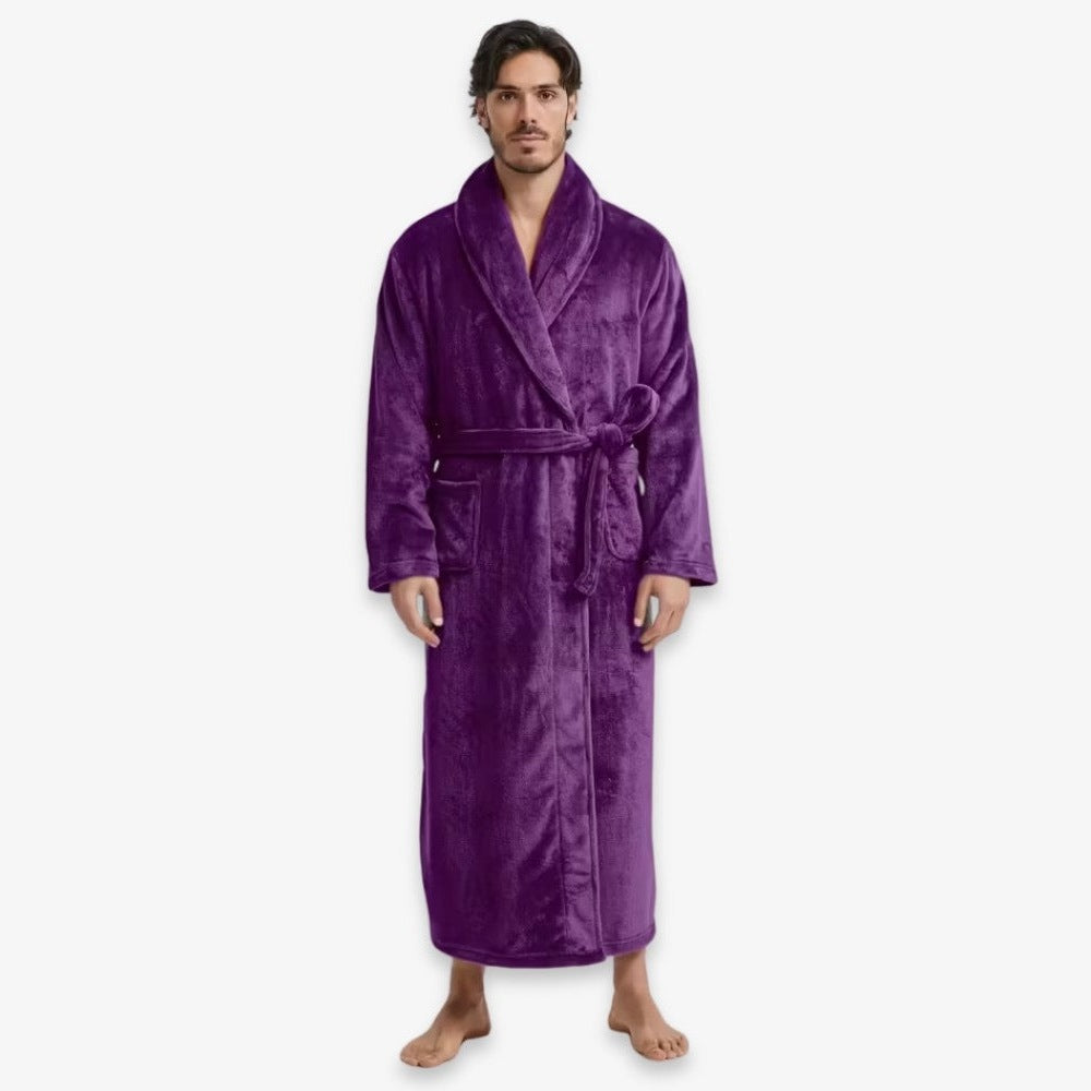 Pluche Badjas Heren | Ceintuur | 7 Kleuren