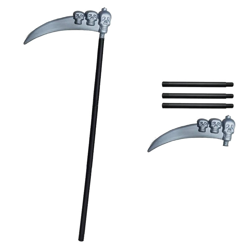 Magere Hein Kostuum Set | Mantel met Capuchon | Doodskopmasker | Zeis