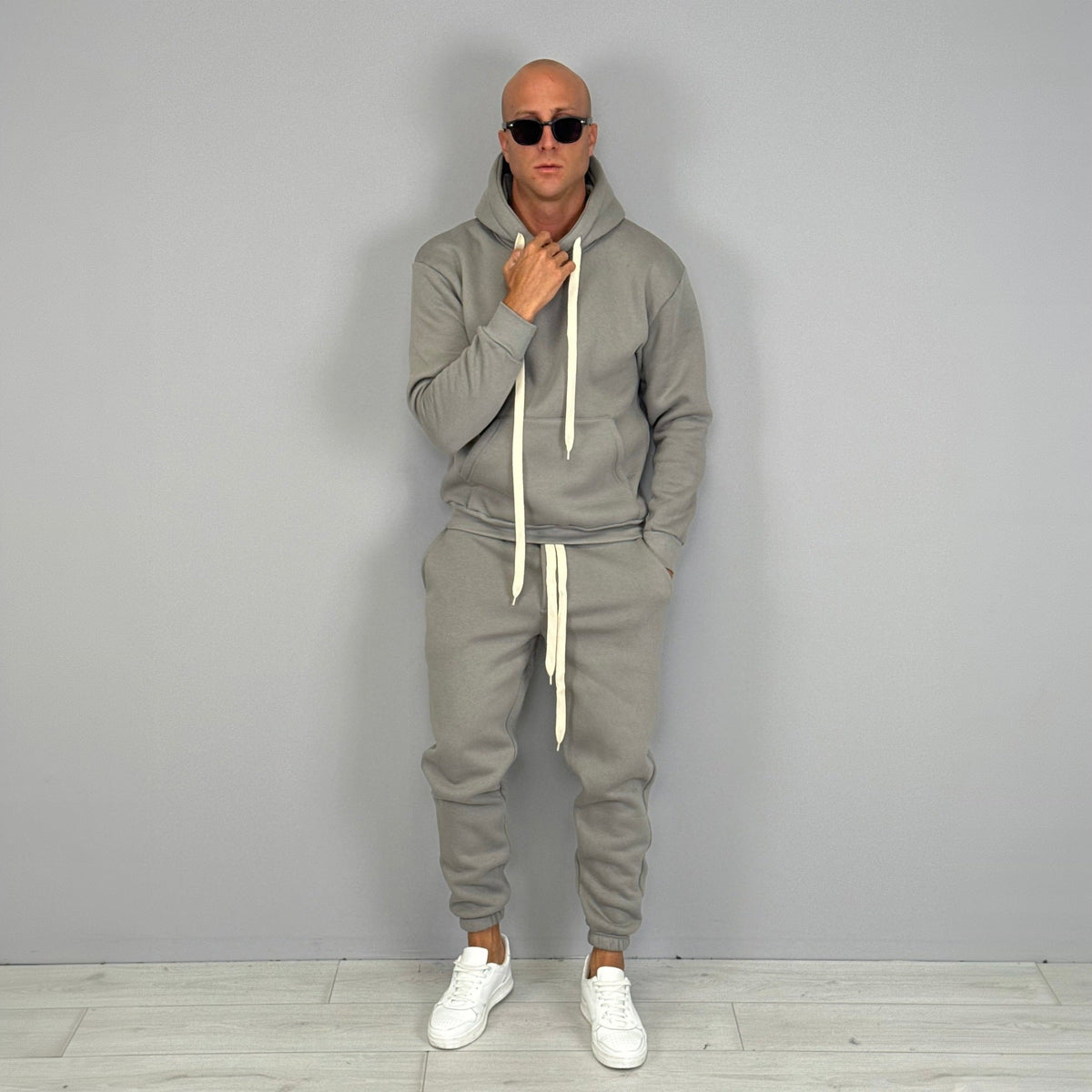 Joggingpak Heren met Hoodie | Joggingbroek met Boord | 14 Kleuren