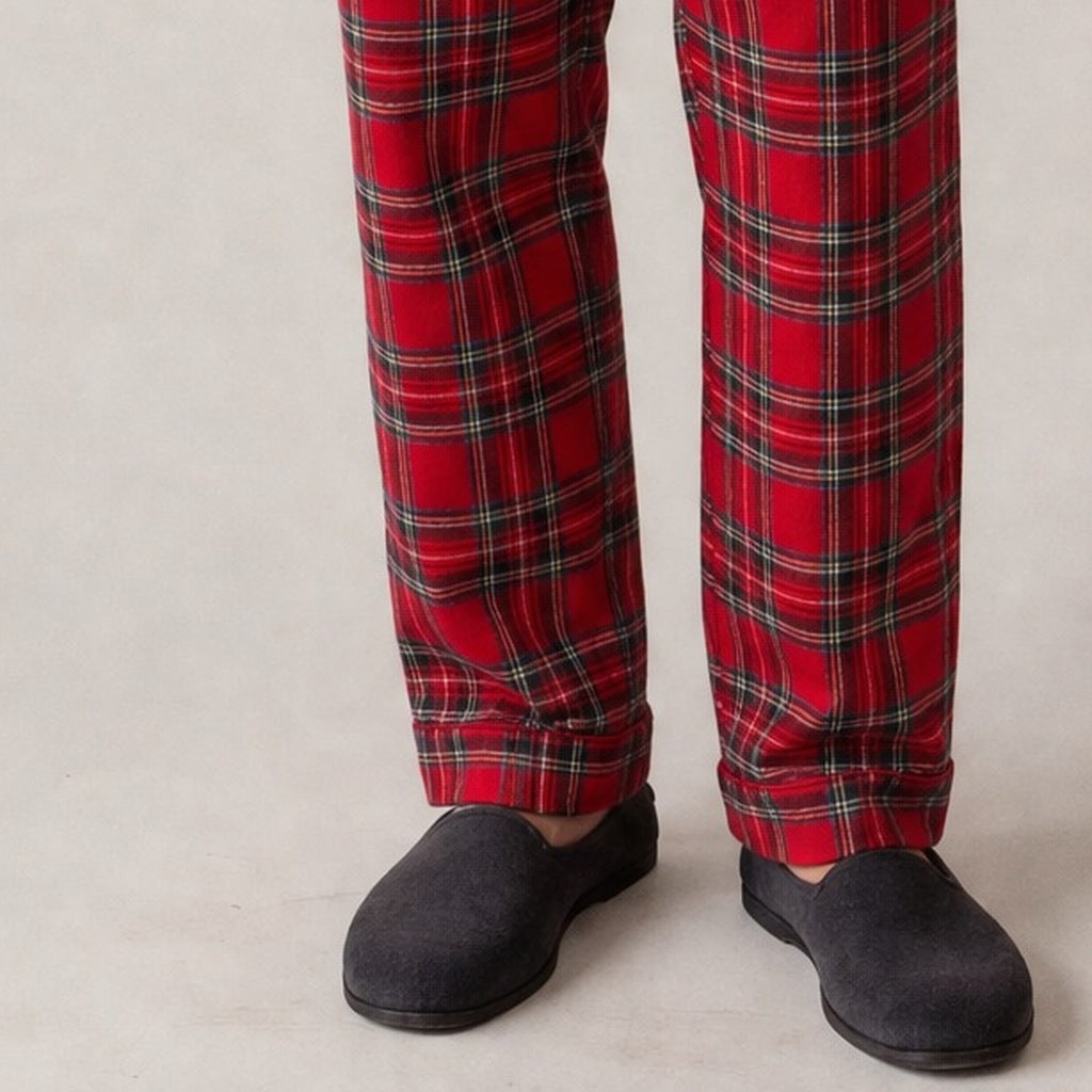 Flanellen Pyjama Heren | Ruit | 3 Kleuren
