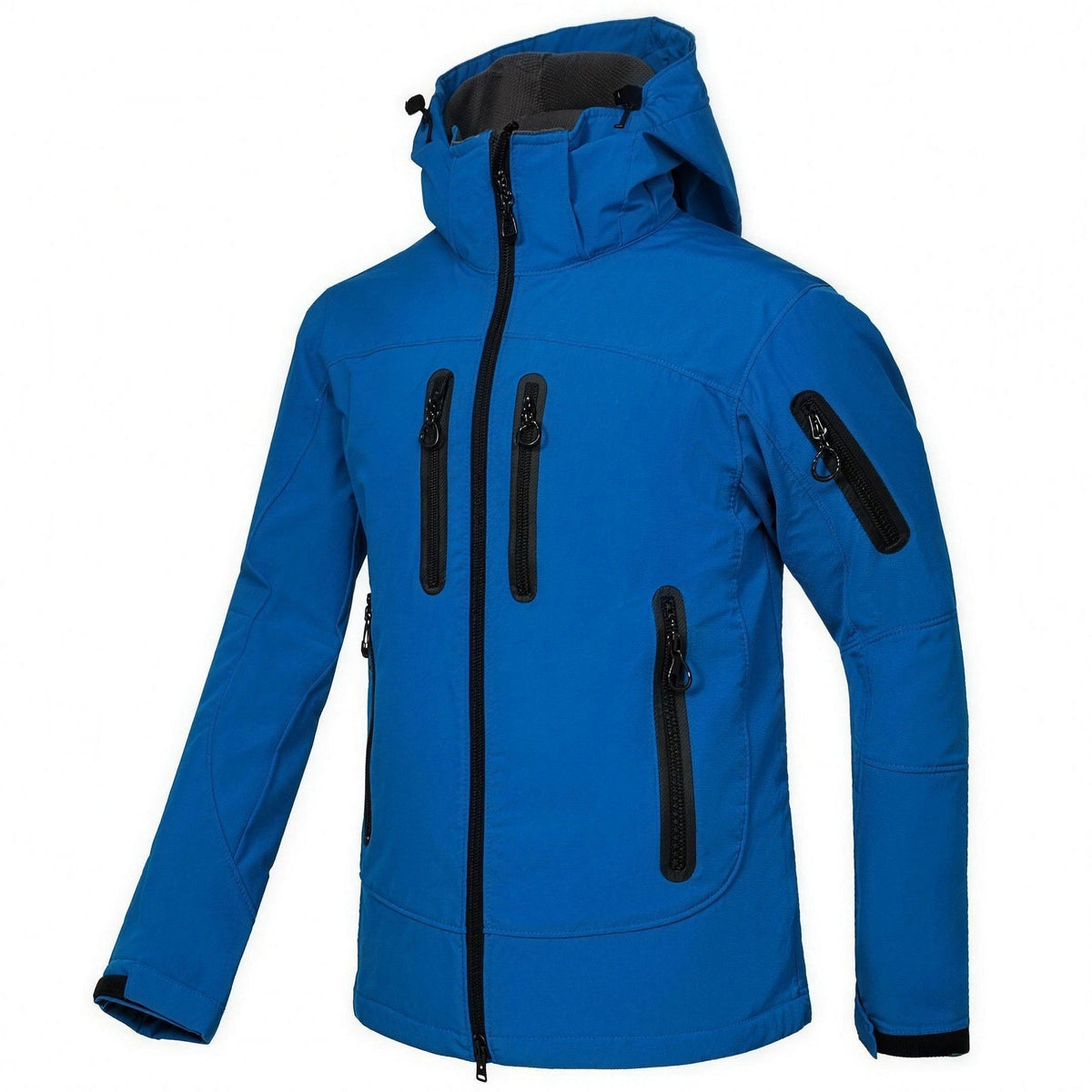 Softshell Jas Heren | Capuchon | Gevoerd | Veel Zakken