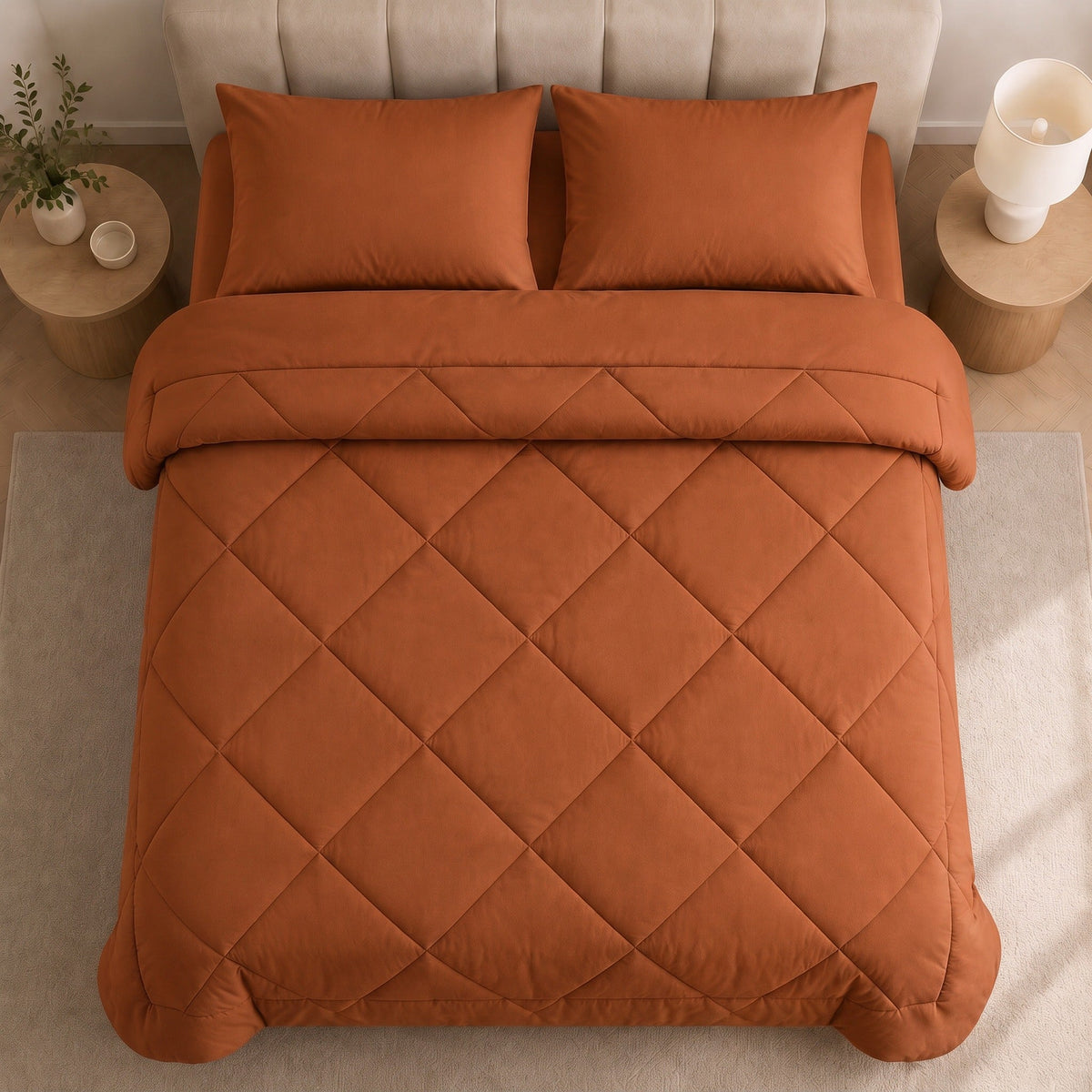 2 in 1 Dekbed zonder Overtrek | 2 Kussenslopen | 9 Kleuren