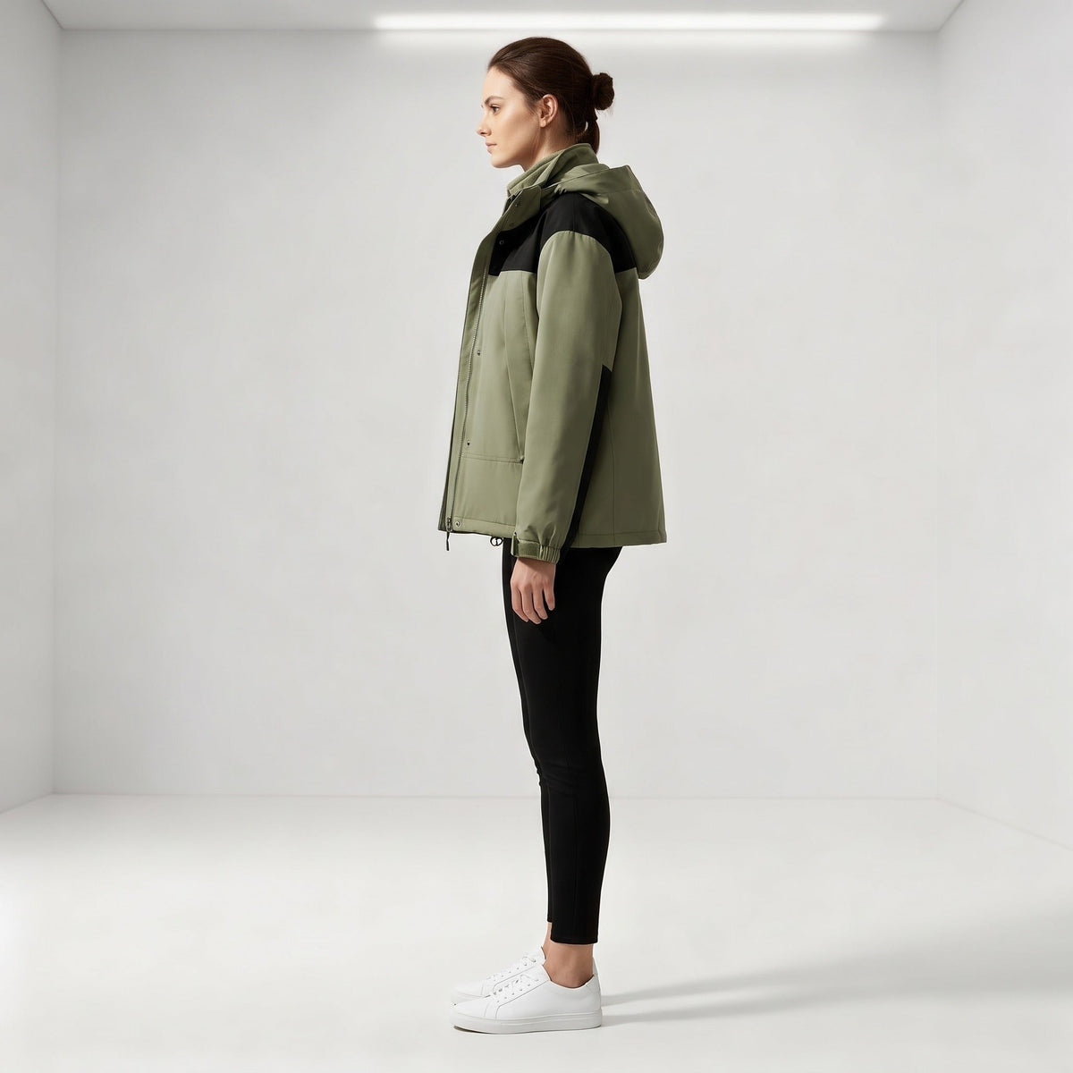3 in 1 Winterjas Dames | Fleecevest | Capuchon | 5 Kleuren