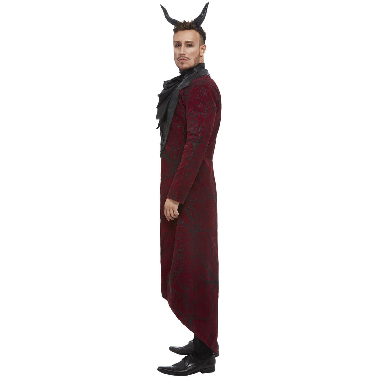 Duivel Slipjas Heren | Bordeaux | Jabot | Hoorns