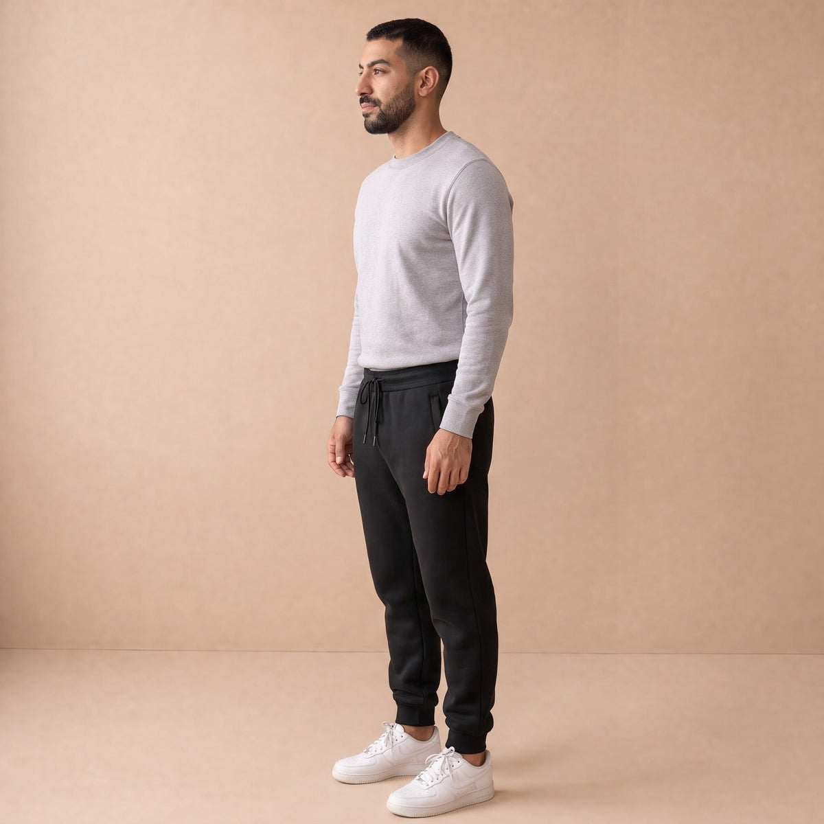 Fleece Joggingbroek Heren | Rechte Pijp | 3 Kleuren