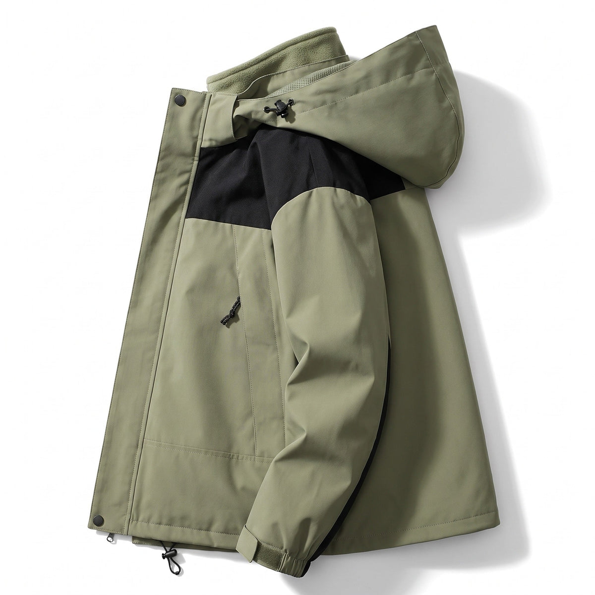 3 in 1 Outdoorjas Dames met Fleecevest | Capuchon | 6 Kleuren