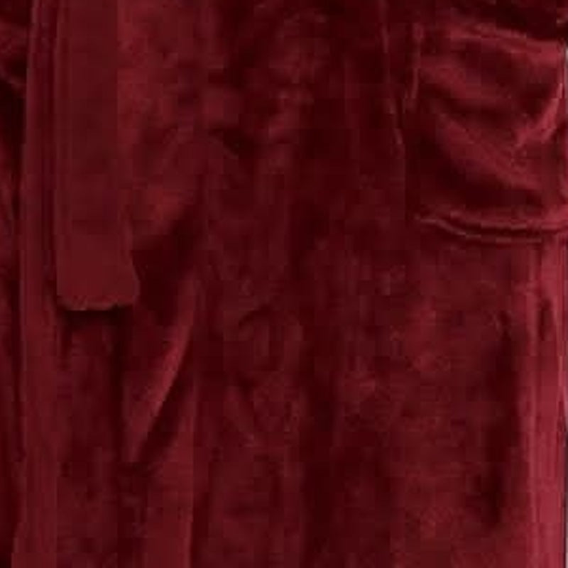 Fleece Badjas Heren met Capuchon | Tweekleurig | 10 Kleuren