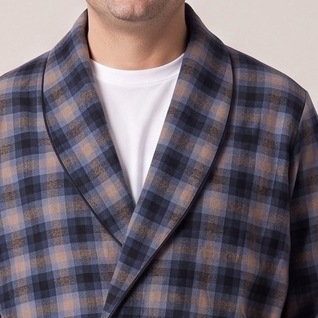 Flanellen Kamerjas Heren | Ceintuur | 3 Kleuren